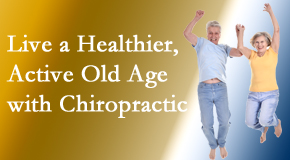 OrthoIllinois Chiropractic welcomes older patients to incorporate chiropractic into their healthcare plan for pain relief and life’s fun.