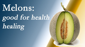 OrthoIllinois Chiropractic shares how nutritiously valuable melons can be for our chiropractic patients’ healing and health.