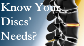 Your McHenry chiropractor thoroughly understands spinal discs and what they need nutritionally. Do you?