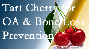 OrthoIllinois Chiropractic shares that tart cherries may enhance bone health and prevent osteoarthritis.