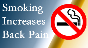 OrthoIllinois Chiropractic explains that smoking heightens the pain experience especially spine pain and headache.