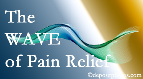 OrthoIllinois Chiropractic rides the wave of healing pain relief with our neck pain and back pain patients. 