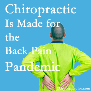 McHenry chiropractic care at OrthoIllinois Chiropractic is prepared for the pandemic of low back pain. 