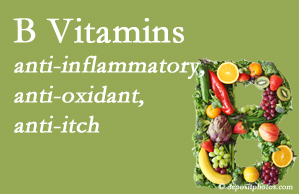 OrthoIllinois Chiropractic shares new research on the benefit of adequate B vitamin levels.