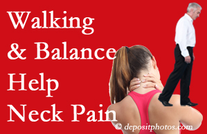 McHenry exercise assists relief of neck pain attained with chiropractic care.