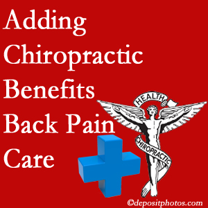 Added McHenry chiropractic to back pain care plans helps back pain sufferers. 