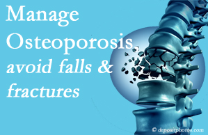 OrthoIllinois Chiropractic presents information on the benefit of managing osteoporosis to avoid falls and fractures as well tips on how to do that.