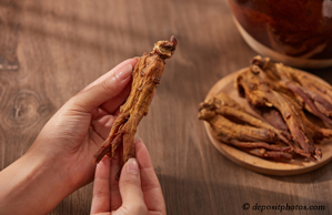 McHenry chiropractic nutrition tip: picture  of red ginseng for anti-aging and anti-inflammatory pain